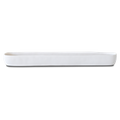CUADRADO LONG CENTERPIECE WHITE