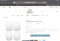 Hammered Stemless Wine-Clear