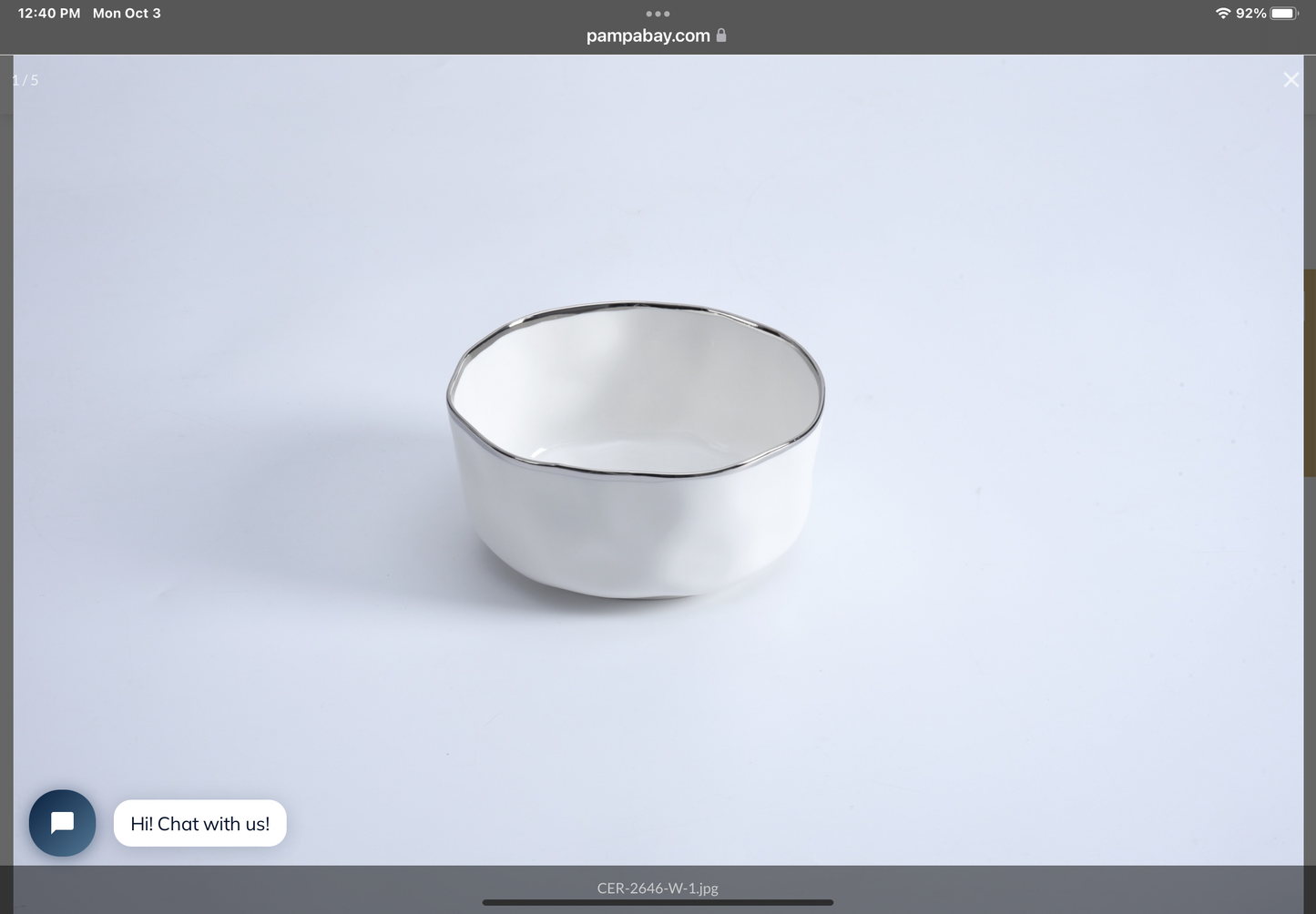 Void-Bianca Medium Bowl