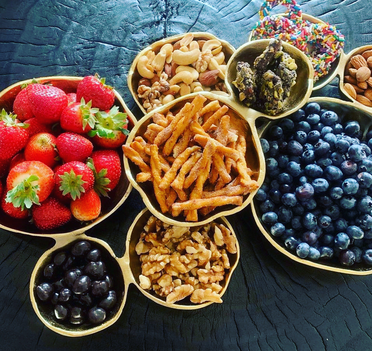 Cluster Tray-Gold