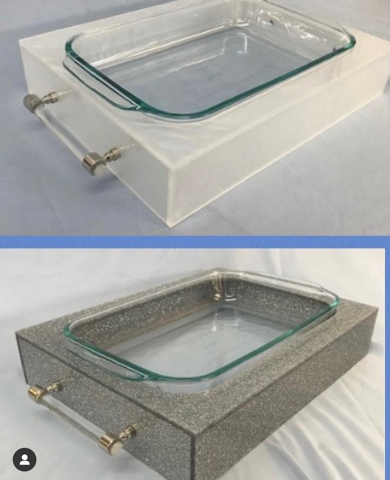 Acrylic Casserole Dish